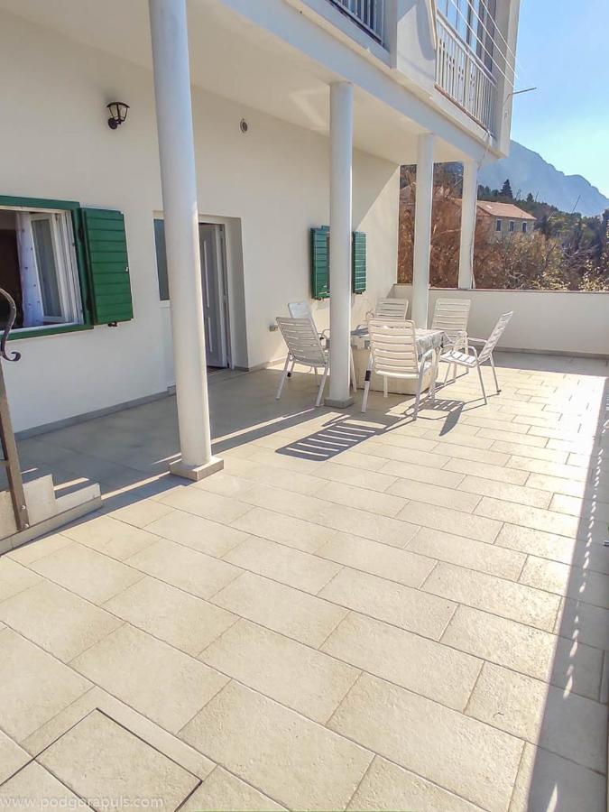 Apartman Krzenic With Sea View Podgora Eksteriør bilde